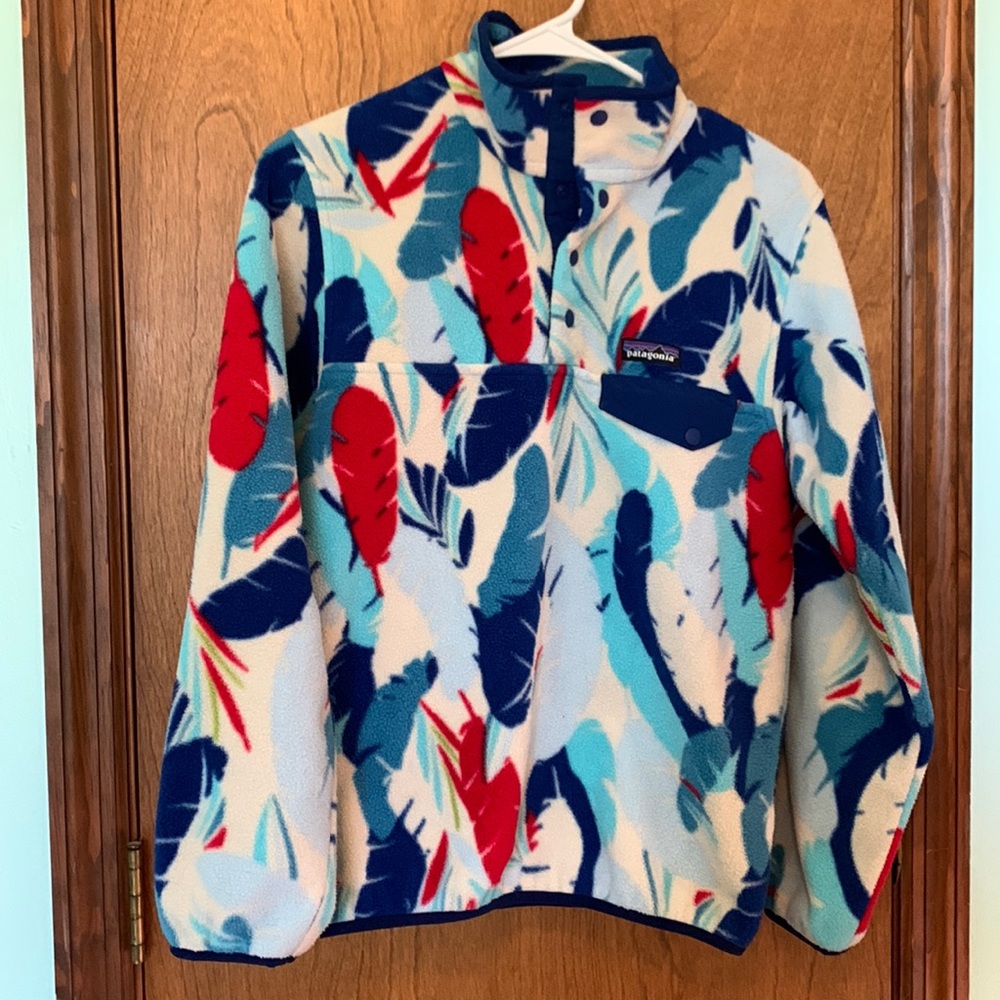 Rare Patagonia feather Synchilla sweatshirt